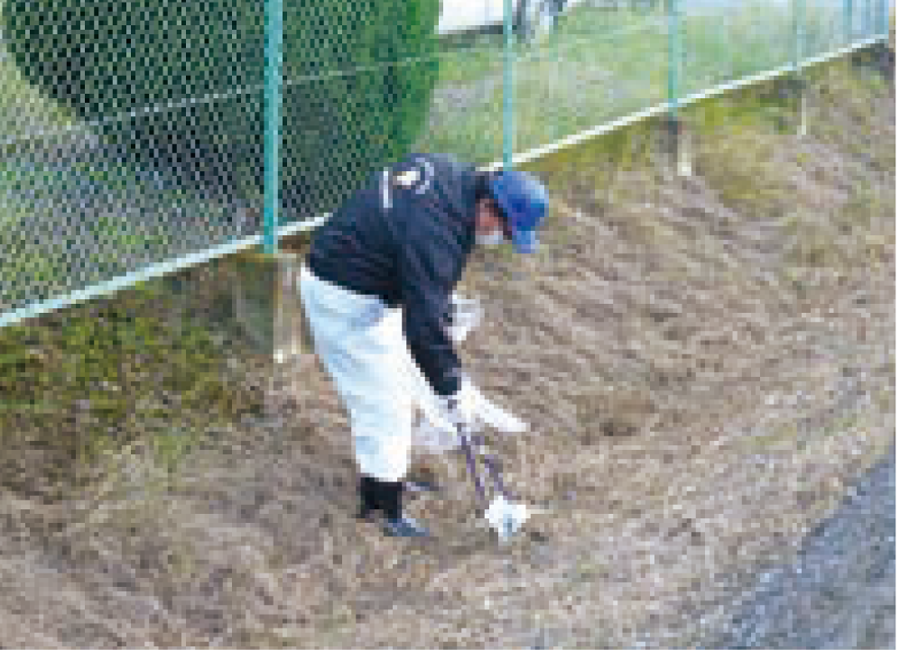 地域清掃活動（関東工場、山梨工場、岡山工場）
