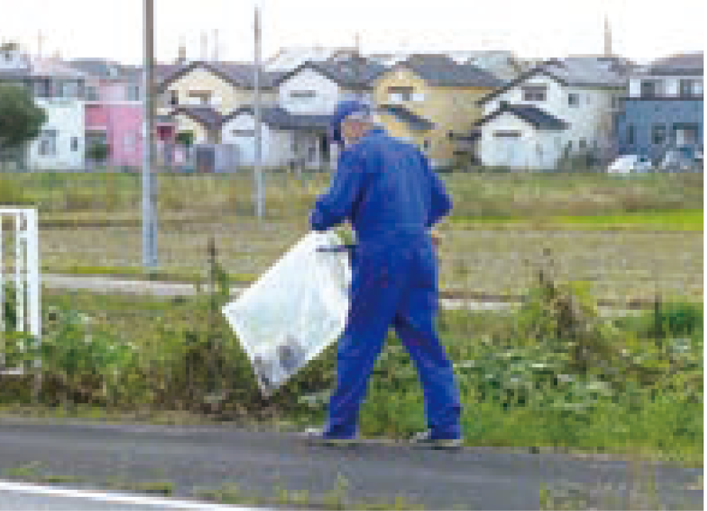 地域清掃活動（関東工場、山梨工場、岡山工場）